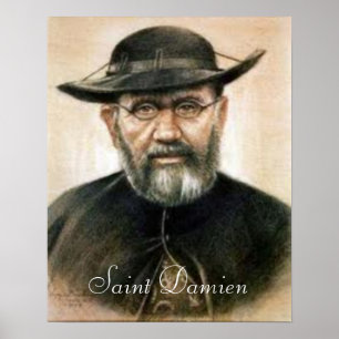 Saint Damien print