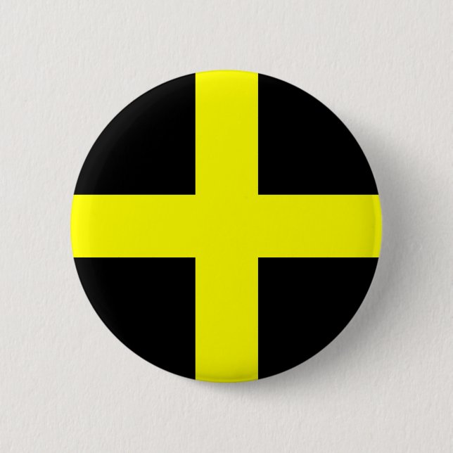saint david flag 2 inch round button (Front)