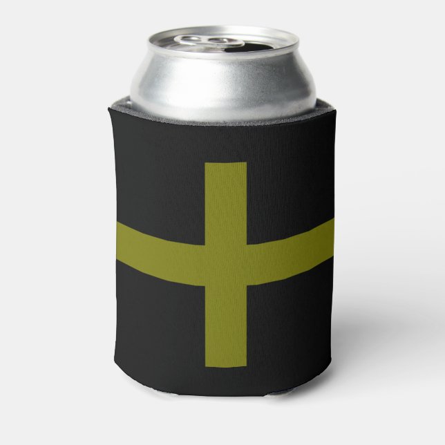 saint david flag can cooler (Can Back)