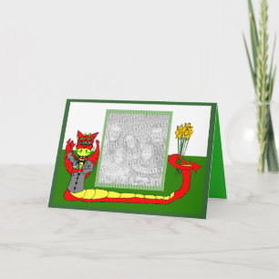 Saint David's day template - Customized