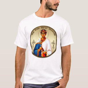 Saint Demetrius icon, eng T-Shirt