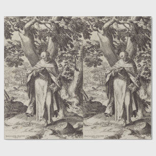 Saint Dominic Castilian Catholic priest Wrapping Paper