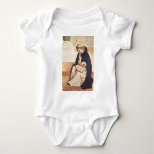 Saint Dominic de Guzman by Fra Angelico Baby Bodysuit