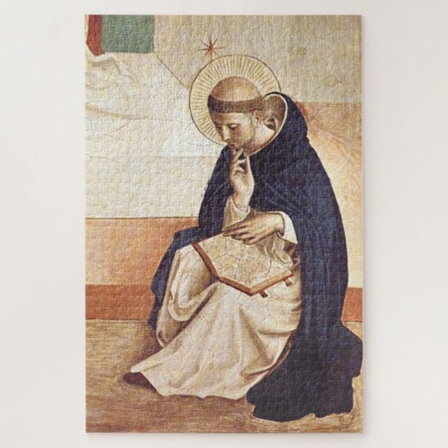 Saint Dominic de Guzman by Fra Angelico Jigsaw Puzzle (Vertical)