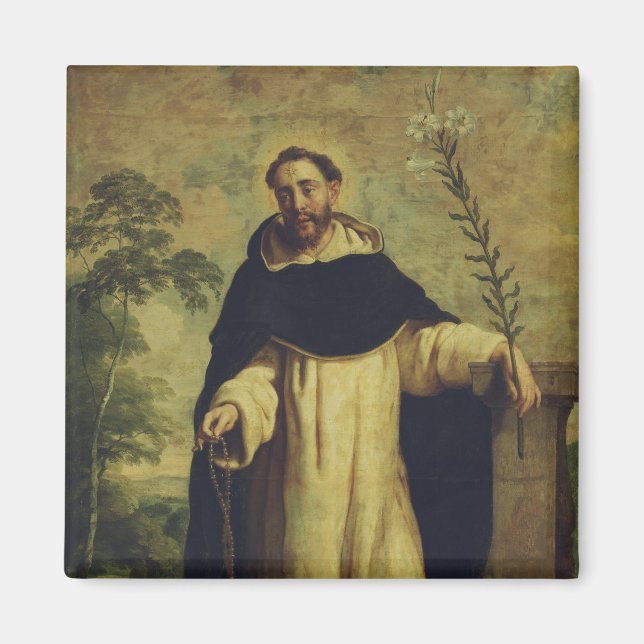 Saint Dominic de Guzman Magnet (Front)