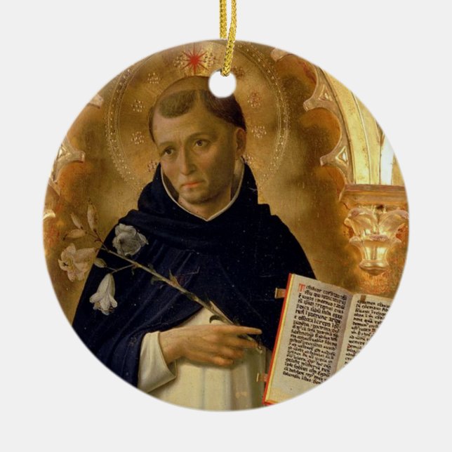 Saint Dominic* Ornement de Noël (Devant)