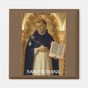 Saint Dominic Refrigerator Magnet