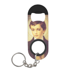 Saint Dominic Savio student of John Bosco Keychain Bottle Opener