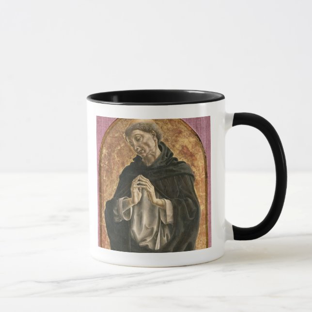Saint Dominic (tempera on panel) Mug (Right)