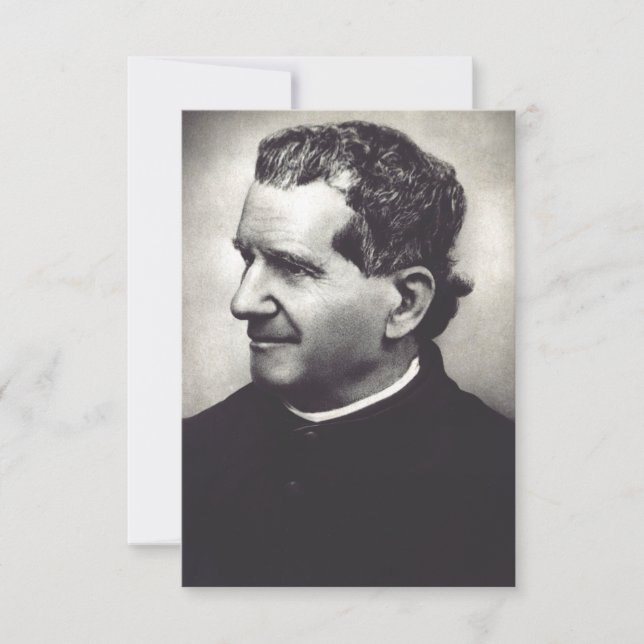 Saint Don Bosco Holy Card (Front)