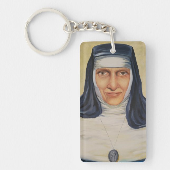 Saint Dulce of the Poor Keychain (Front)