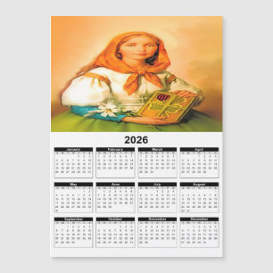 Saint Dymphna 2026 Calendar