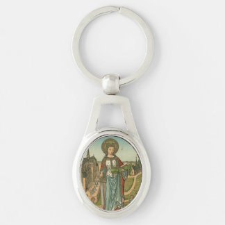 Saint Dymphna Keychain
