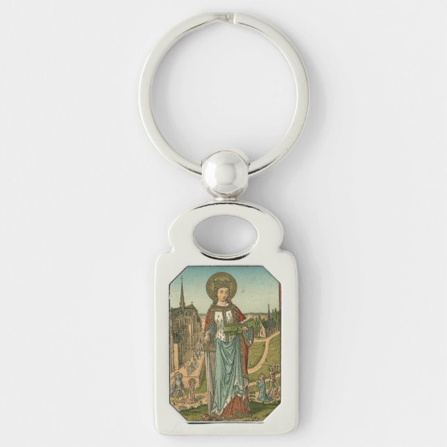Saint Dymphna Keychain (Front)