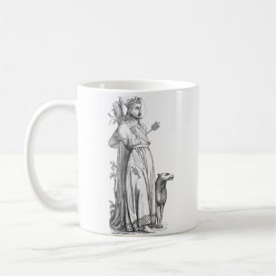Saint Edmund the Martyr King of the East Angles Coffee Mug