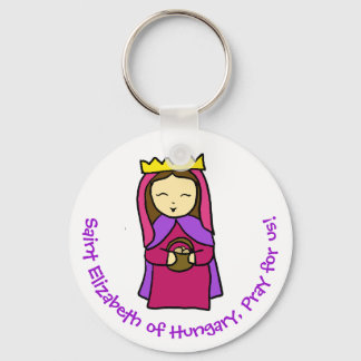 Saint Elizabeth of Hungary Kids Keychain