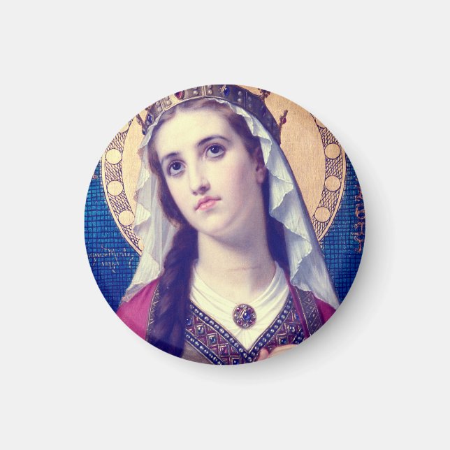 Saint Elizabeth of Hungary Magnet (Front)