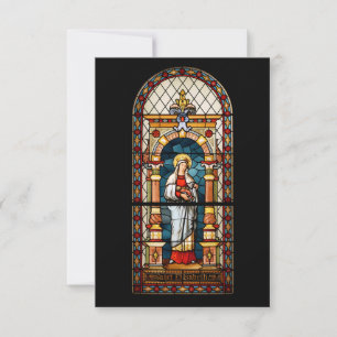 Saint Elizabeth of Hungary Medieval Holy Card