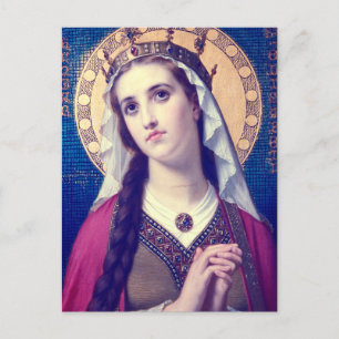 Saint Elizabeth of Hungary Postcard