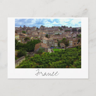 Saint-Émilion France Architecture French Gironde Postcard