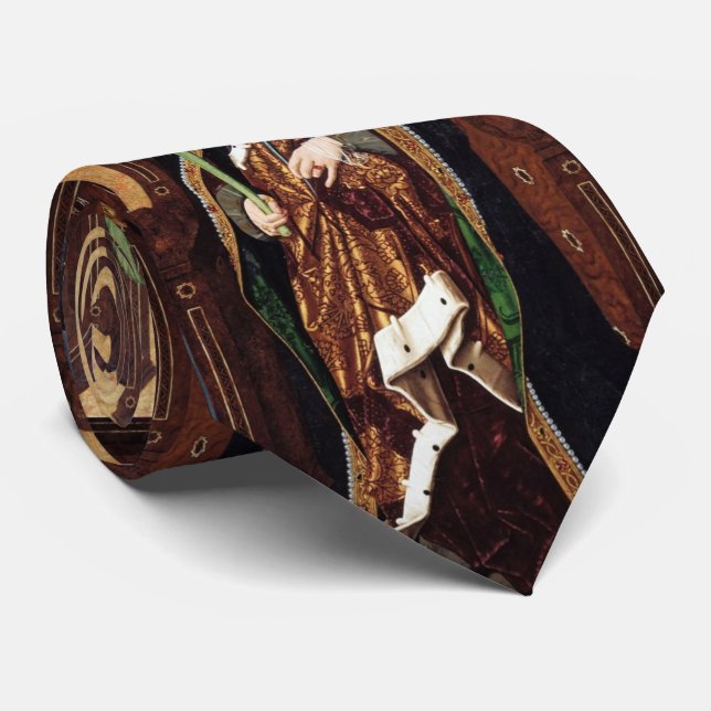 SAINT ENGRATIA  Santa Engracia De Zaragoza Tie (Rolled)
