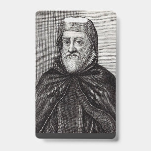 Saint Ephrem the Syrian Christian theologian Badge