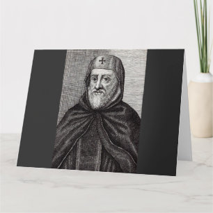 Saint Ephrem the Syrian Christian theologian Card