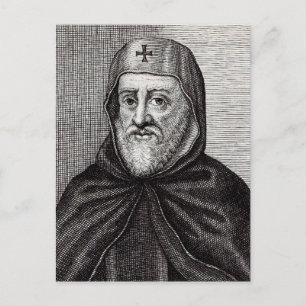 Saint Ephrem the Syrian Christian theologian Postcard