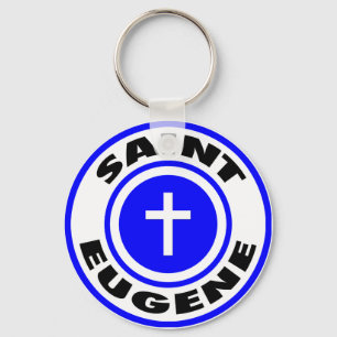 Saint Eugene Keychain