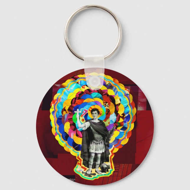 Saint Expeditus Keychain (Front)