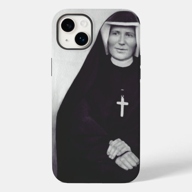 Saint Faustina Kowalska Apostle of Divine Mercy Case-Mate iPhone Case (Back)