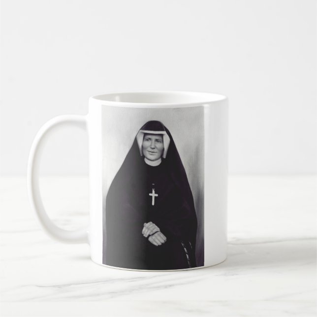 Saint Faustina Kowalska  Coffee Mug (Left)