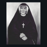 Saint Faustina Kowalska Poster<br><div class="desc">Saint Faustina Kowalska was a Polish Catholic religious sister and mystic.</div>