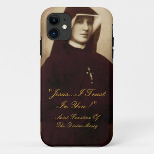 SAINT FAUSTINA OF THE DIVINE MERCY iPhone 11 CASE