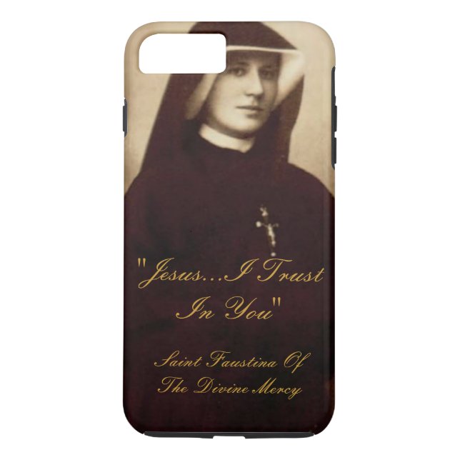SAINT FAUSTINA OF THE DIVINE MERCY Case-Mate iPhone CASE (Back)