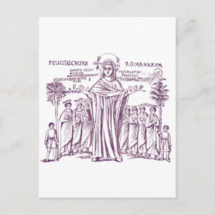 Saint Felicitas of Rome and seven sons Postcard