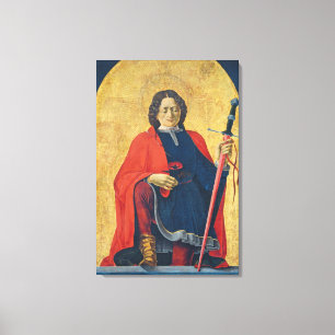 Saint Florian, Italian, c. 1473-74 Canvas Print