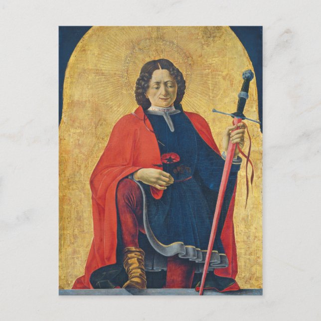 Saint Florian, Italian, c. 1473-74 Postcard (Front)