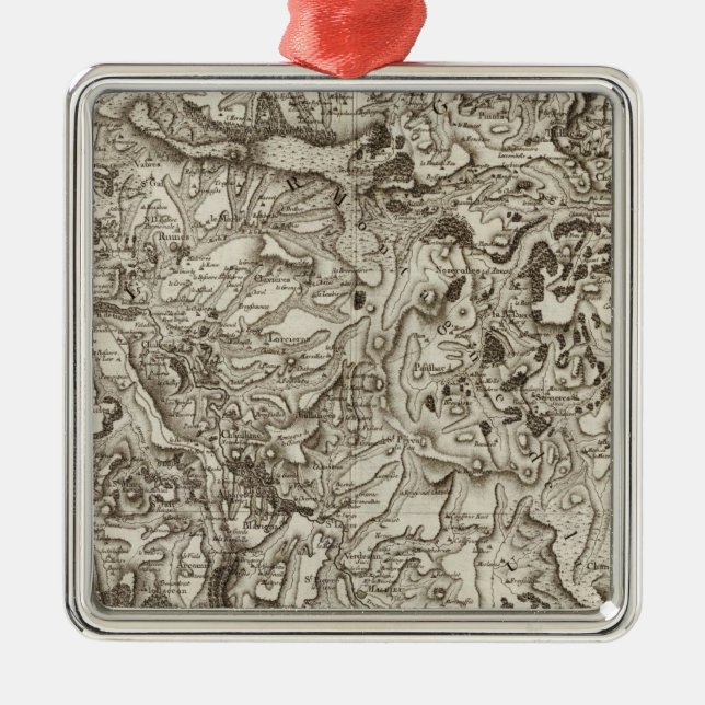 Saint Flour Metal Ornament (Front)