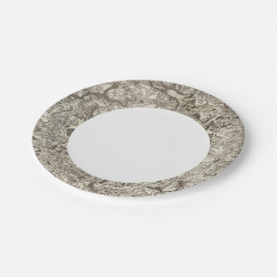 Saint Flour Paper Plate