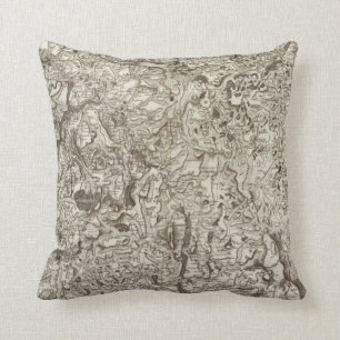 Saint Flour Throw Pillow