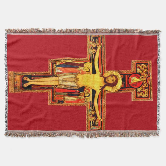 Saint-Frances d'Assise San Damiano Couverture Cruc (Devant)