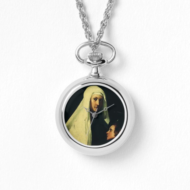 Saint  Frances of Rome by Giovanni Antonio Galli Watch (Front)