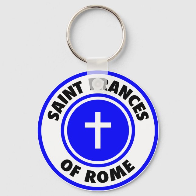 Saint Frances of Rome Keychain (Front)