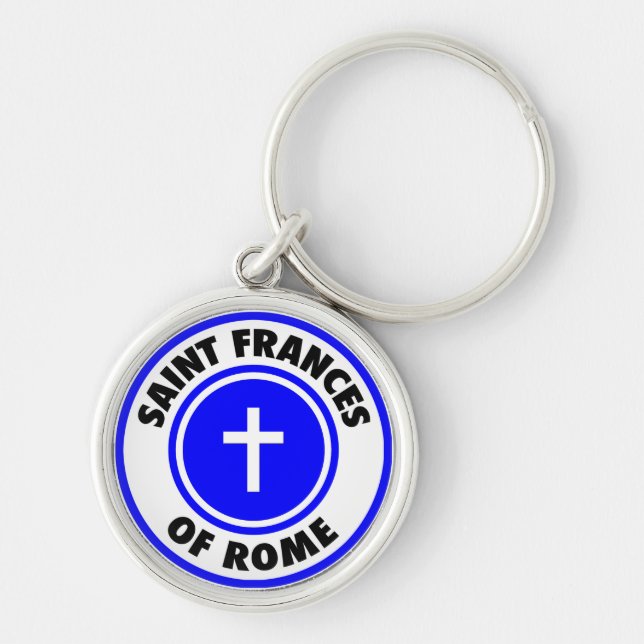 Saint Frances of Rome Keychain (Front)