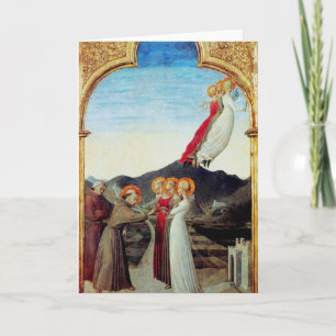 Saint Francis and the Female Trinity Card