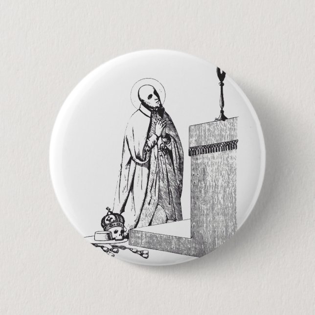 Saint Francis Borgia Duke of Gandía 2 Inch Round Button (Front)
