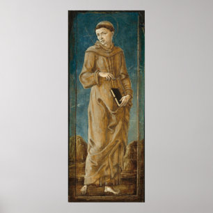 Saint Francis - Cosmè Tura Poster des Beaux-Arts