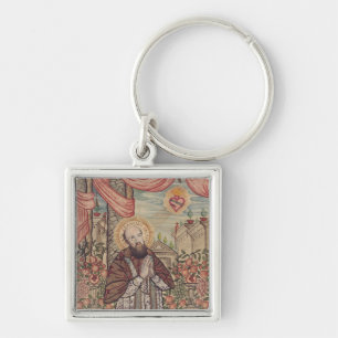Saint Francis de Sales Bishop of Geneva Keychain