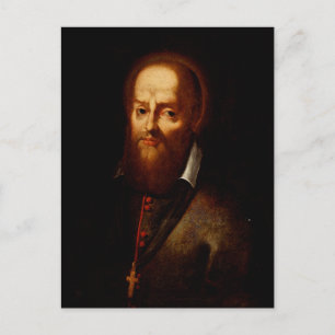 Saint Francis de Sales Catholic Saint Postcard